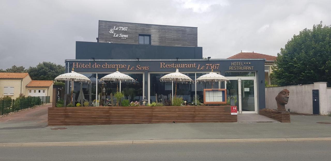 Hotel De Charme Le Sens Vaux-sur-Mer Exterior foto